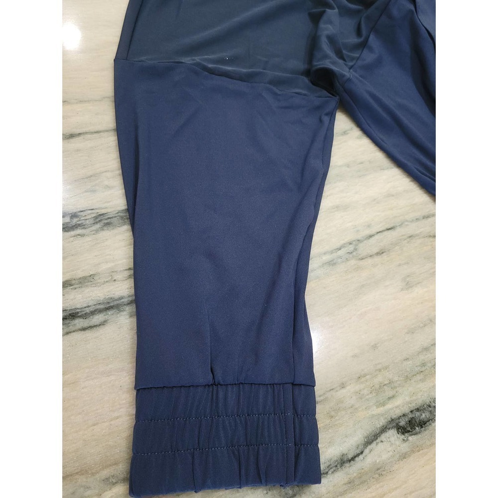 Ideology Womens Plus Size Zip Up Hoodie Mesh Indigo Sea 3X - Picture 7 of 10